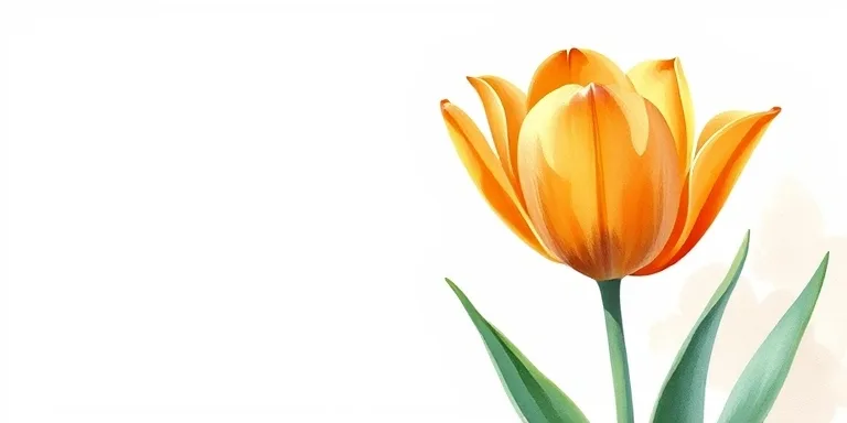 Hollanda Burs Orange Tulip