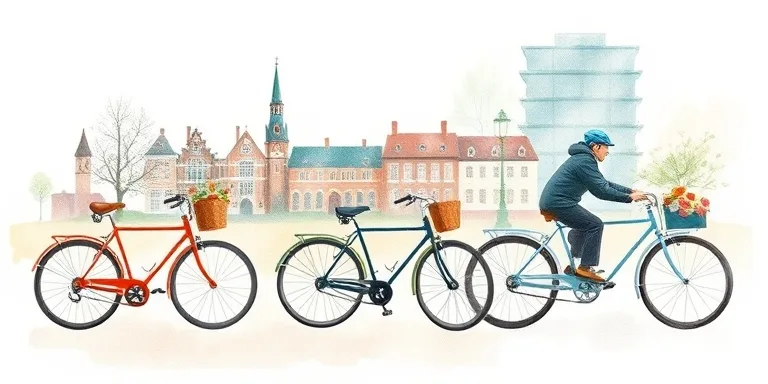 Hollanda Bisiklet Kulturu Uyum